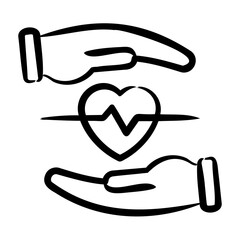 Obraz premium Medical Coverage Icon