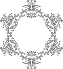 illustration design sketch vector image icon logo symbol decoration ornament background pattern modern traditional ethnic floral line mandala rosette