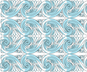 illustration design sketch vector image ornament background pattern natural floral modern classic vintage traditional 