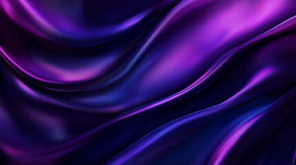 Obraz premium Elegant Deep Blue and Purple Gradient Background with a High-Gloss Finish, Ideal for Digital Artwork.