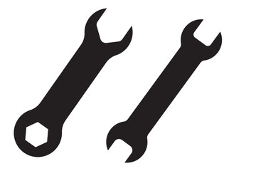 Wrench icon vector illustration. repair icon. tools sign and symbol