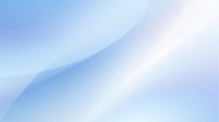 Naklejka premium A soft gradient background with gentle curves in light blue and white tones
