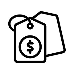 Price line icon