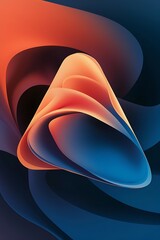 Triangle fluid color gradient abstract background vector illustration for wallpaper banner background card book illustration landing page