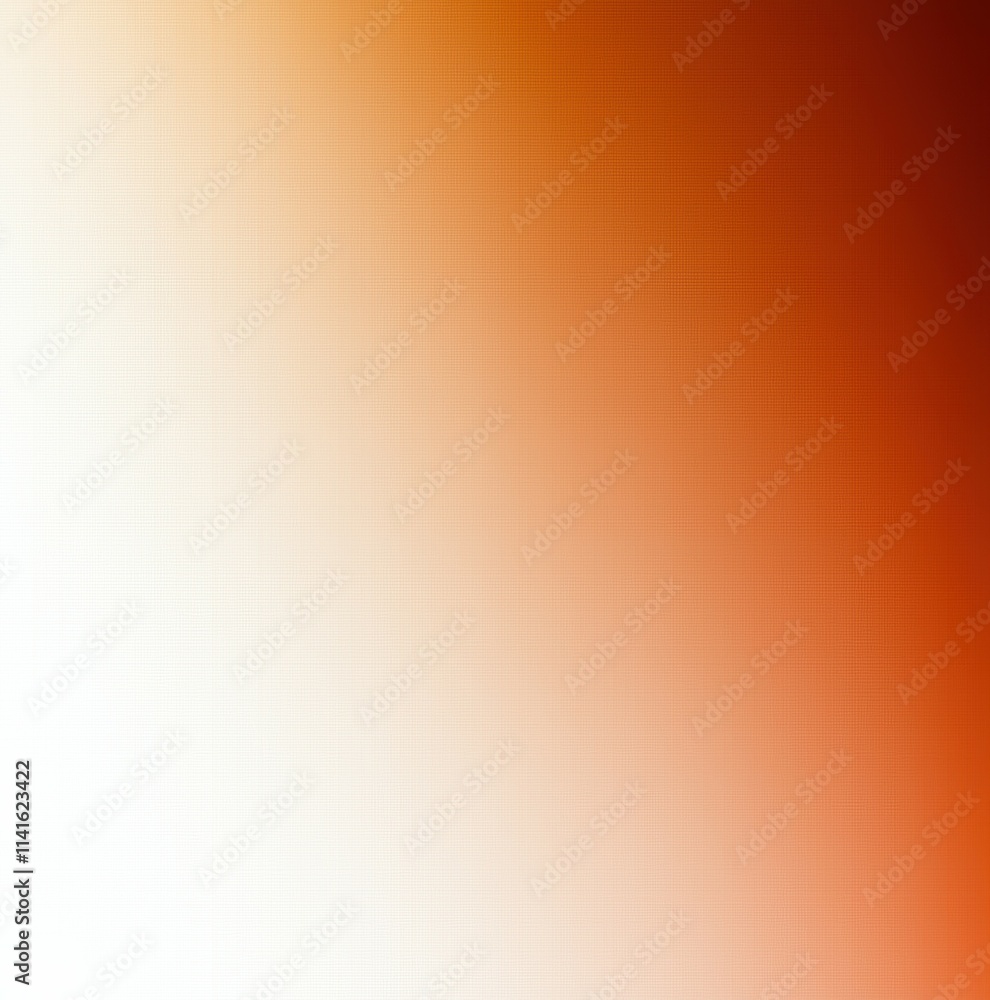 Poster smooth copper-toned gradient background with white square minimalistic texture ideal for creative an