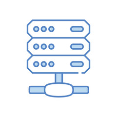 Obraz premium Server Connection vector icon