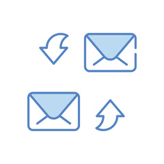 Mail Transfer vector icon