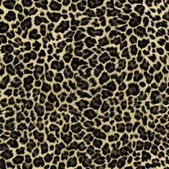 leopard, skin texture, fluffy background, small leopard spots, modern design