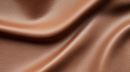 Auburn Leather Texture: Luxurious, soft, and supple, this image showcases the rich texture and subtle waves of auburn leather.
