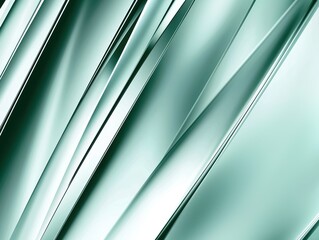 Obraz premium Soft reflective green gradient texture with shimmering light perfect for modern branding and elegant design concepts