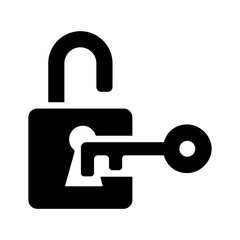 Lock And Key Icon