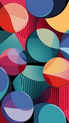 Trendy gradients of balls shapes great design for any purposes creative geometric wallpaper vector illustration template abstract geometric background design