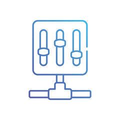 Share Equalizer vector icon