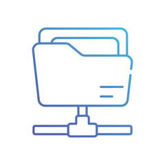 Share Folder vector icon