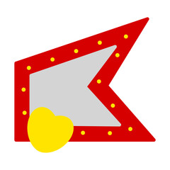 Retro billboard sign vector illustration suitable for promotion business and more.