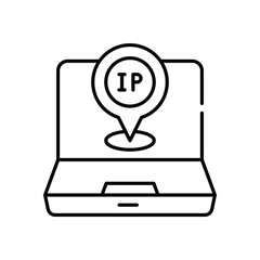 IP Address vector icon