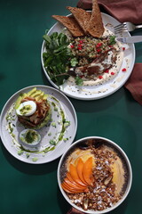vegan and vegetarian nutritious food