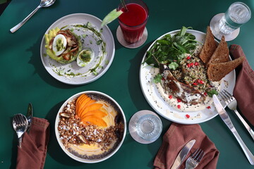 vegan and vegetarian nutritious food