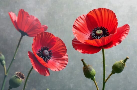 red poppy flower
