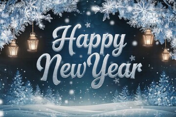 Festive Winter Wonderland: Celebrate the New Year with Joy and Elegance