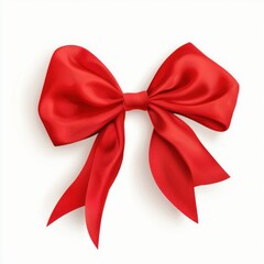 Vibrant Red Bow with Exaggerated Design Perfect for Coquette and Festive Occasions