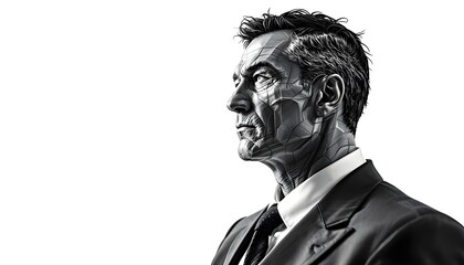 Businessman in a Corporate Environment - The Salaryman