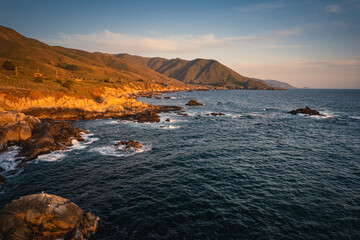 Aerial View Of Big Sur Coast