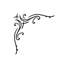 Vintage Corner Border