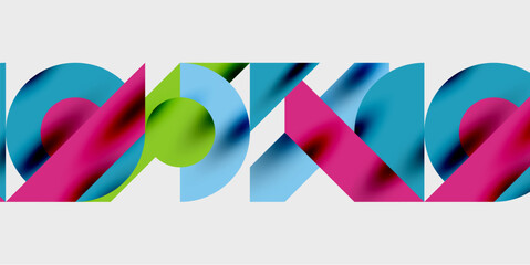 Vibrant abstract background circles with smooth gradients, creating a dynamic and modern design. Ideal for creative, tech, or contemporary-themed projects