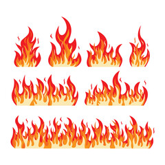 vector set fire