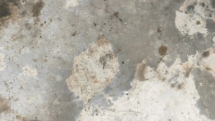 Grungy cement texture background. Spots of white paint on a gray concrete background, texture, photo. old cement