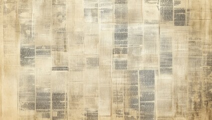 Vintage Newspaper Nostalgia. Old newspaper texture background