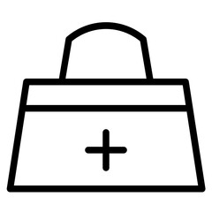 Medical Kid Children Line Icon