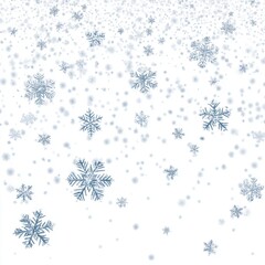 Snowfall action winter wonderland digital art serene environment aerial view seasonal concept