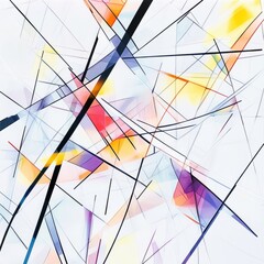 Dynamic abstract art composition studio digital artwork contemporary close-up modern interpretation