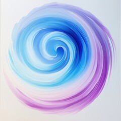 Abstract swirl artwork digital art studio visual design creative space close-up colorful gradient inspiration