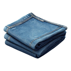Folding denim jeans for stylish outfits home clothing photography indoor close-up fashion trends