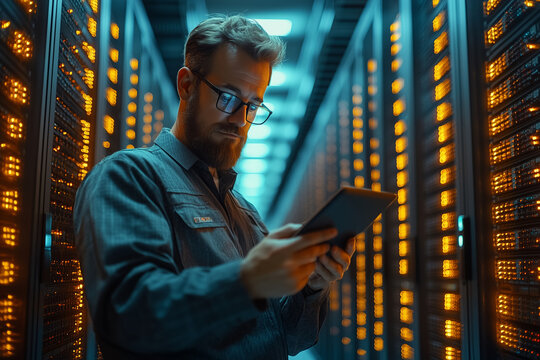 Moderne Serverr&auml;ume und IT-Expertise in High-Tech-Umgebungen