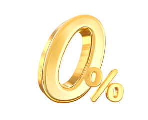 0 Percent Gold offer in 3d