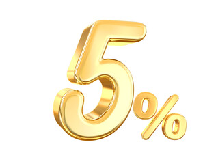 5 Percent Gold offer in 3d