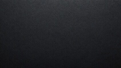 Dark Textured Black Leather Background Image