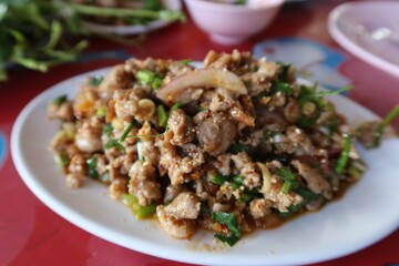 pork with rice