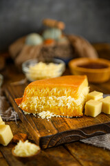 Martabak manis, apam balik, min jiang kueh, thick sweet pancake