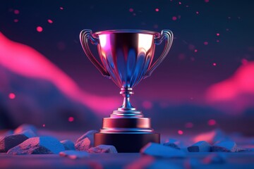 Trophy Icon Symbolizing Success and Achievement in Any Field