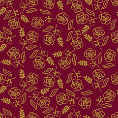 Beautiful Flower Pattern, Floral Seamless Digital Design,Watercolor Textile Allover Abstract Design.On Background