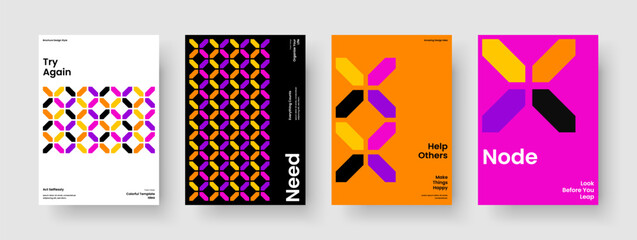 Fototapeta premium Creative Business Presentation Design. Geometric Poster Template. Abstract Book Cover Layout. Report. Brochure. Flyer. Background. Banner. Journal. Catalog. Leaflet. Advertising. Brand Identity