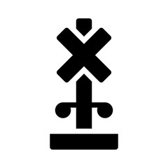 Railway glyph icon