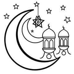 Ramadan Kareem illustration vector art