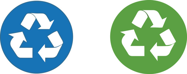Obraz premium eco friendly recycle symbol