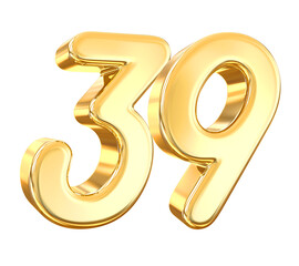 Gold Number 39